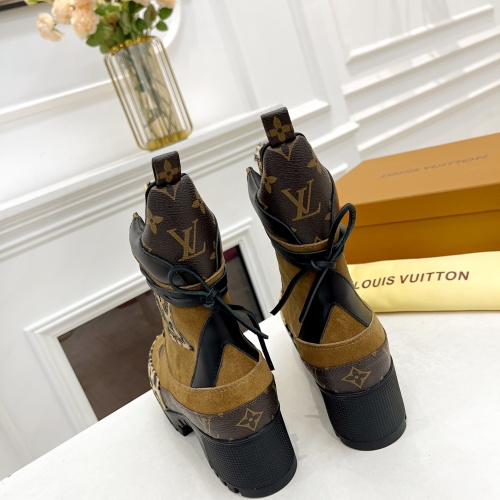 Replica Louis Vuitton Boots For Women #1267236 $98.00 USD for Wholesale