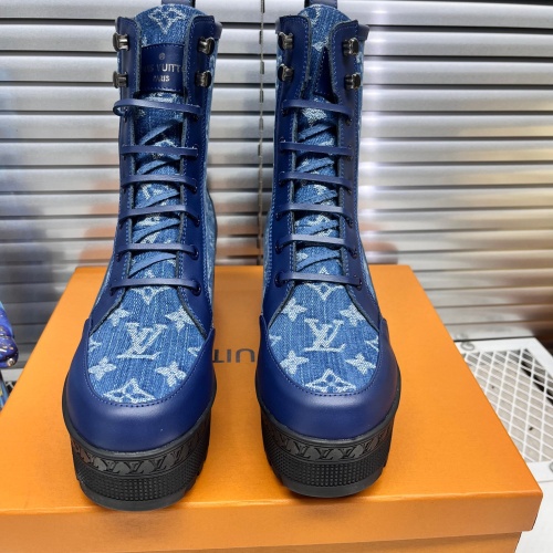 Replica Louis Vuitton Boots For Women #1267252 $105.00 USD for Wholesale