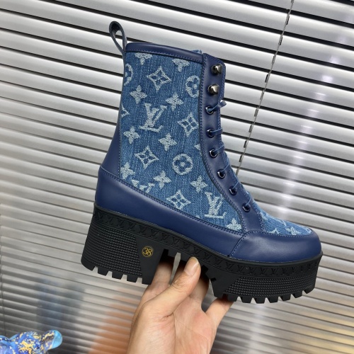 Replica Louis Vuitton Boots For Women #1267252 $105.00 USD for Wholesale