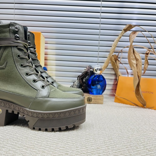 Replica Louis Vuitton Boots For Women #1267255 $105.00 USD for Wholesale