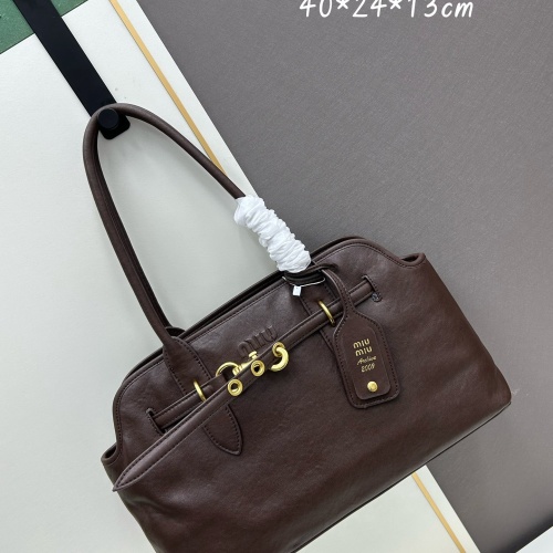 Wholesale MIU MIU AAA Quality Shoulder Bags For Women #1267278 $96.00 USD, Wholesale Quality Replica MIU MIU AAA Quality Shoulder Bags