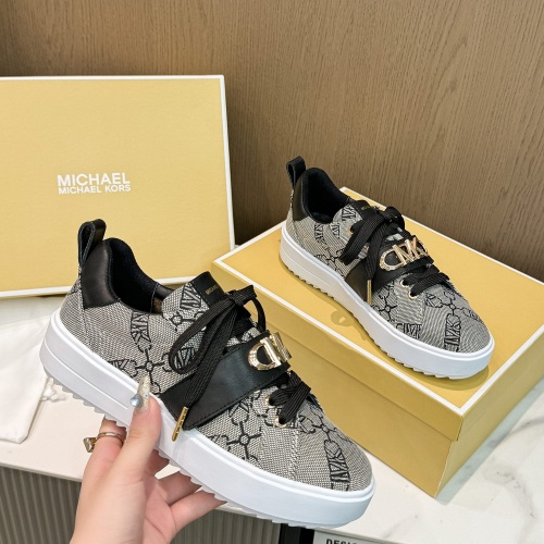 Replica Michael Kors Casual Shoes For Women #1267295 $82.00 USD for Wholesale