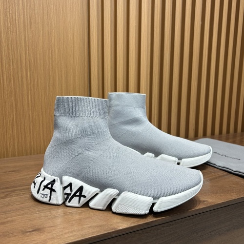 Wholesale Balenciaga Boots For Men #1267322 $96.00 USD, Wholesale Quality Replica Balenciaga Boots