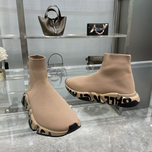 Replica Balenciaga Boots For Women #1267376 $76.00 USD for Wholesale