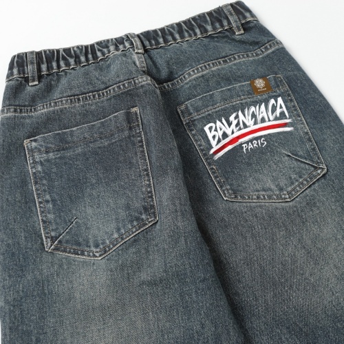 Replica Balenciaga Jeans For Men #1267434 $52.00 USD for Wholesale