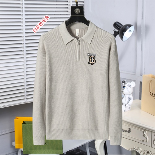 Wholesale Burberry Fashion Sweaters Long Sleeved For Men #1267447 $52.00 USD, Wholesale Quality Replica Burberry Fashion Sweaters