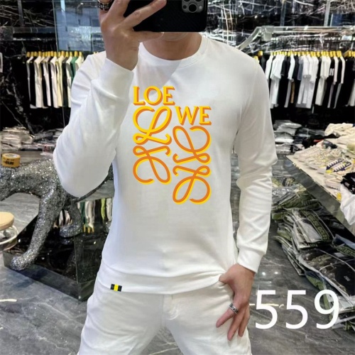 Wholesale LOEWE Hoodies Long Sleeved For Men #1267499 $48.00 USD, Wholesale Quality Replica LOEWE Hoodies