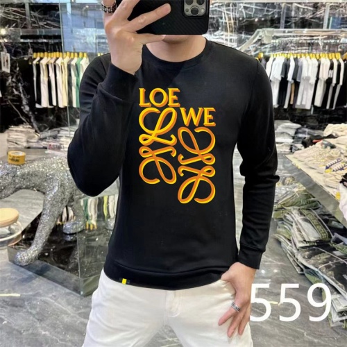 Wholesale LOEWE Hoodies Long Sleeved For Men #1267500 $48.00 USD, Wholesale Quality Replica LOEWE Hoodies