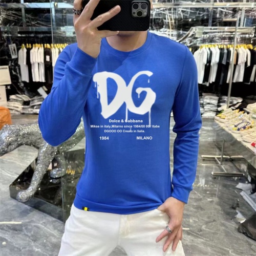 Wholesale Dolce &amp; Gabbana D&amp;G Hoodies Long Sleeved For Men #1267504 $48.00 USD, Wholesale Quality Replica Dolce &amp; Gabbana D&amp;G Hoodies