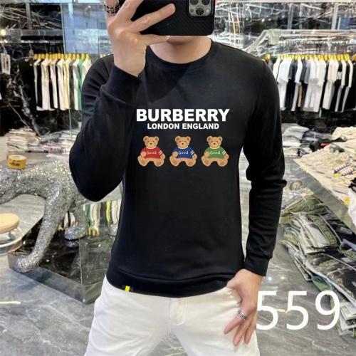 Wholesale Burberry Hoodies Long Sleeved For Men #1267518 $48.00 USD, Wholesale Quality Replica Burberry Hoodies