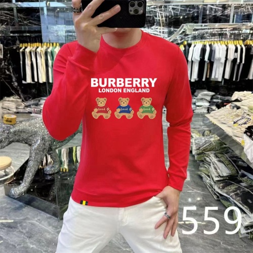 Wholesale Burberry Hoodies Long Sleeved For Men #1267519 $48.00 USD, Wholesale Quality Replica Burberry Hoodies