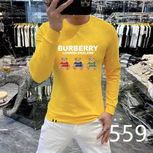 Wholesale Burberry Hoodies Long Sleeved For Men #1267522 $48.00 USD, Wholesale Quality Replica Burberry Hoodies