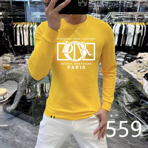 Wholesale Christian Dior Hoodies Long Sleeved For Men #1267527 $48.00 USD, Wholesale Quality Replica Christian Dior Hoodies