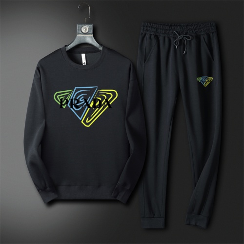 Wholesale Prada Tracksuits Long Sleeved For Men #1267557 $72.00 USD, Wholesale Quality Replica Prada Tracksuits