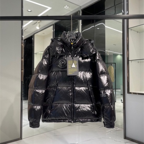 Replica Moncler Down Feather Coat Long Sleeved For Unisex #1267605 $150.00 USD for Wholesale