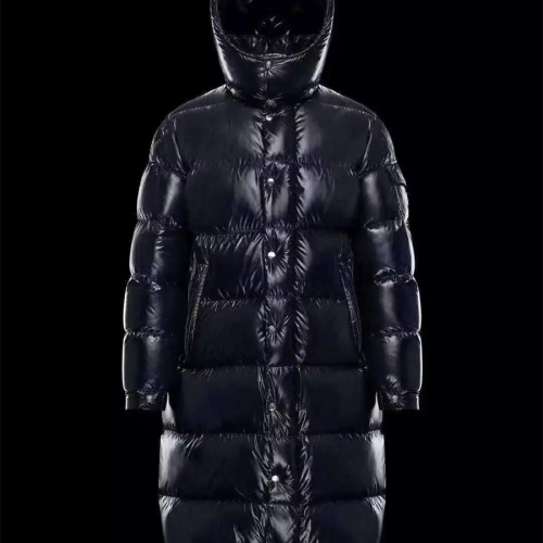 Replica Moncler Down Feather Coat Long Sleeved For Unisex #1267607 $182.00 USD for Wholesale