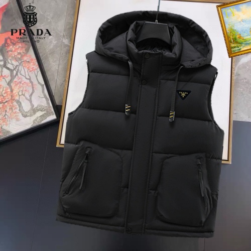 Wholesale Prada Jackets Sleeveless For Men #1267628 $56.00 USD, Wholesale Quality Replica Prada Jackets