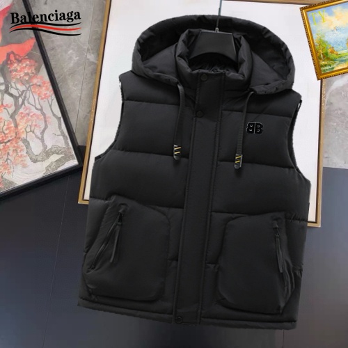 Wholesale Balenciaga Jackets Sleeveless For Men #1267641 $56.00 USD, Wholesale Quality Replica Balenciaga Jackets