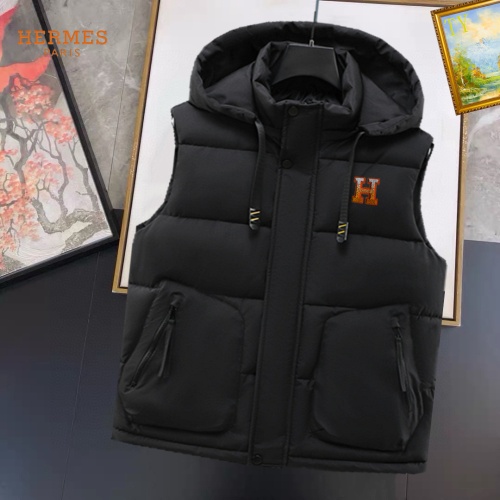 Wholesale Hermes Jackets Sleeveless For Men #1267658 $56.00 USD, Wholesale Quality Replica Hermes Jackets