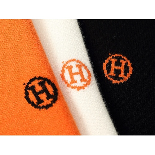 Replica Hermes Sweaters Long Sleeved For Men #1267733 $56.00 USD for Wholesale