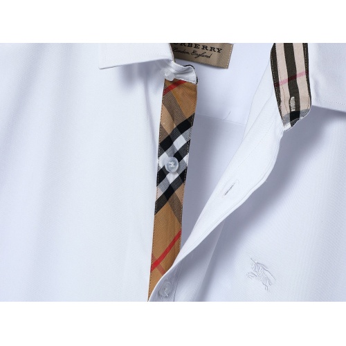 Replica Burberry Shirts Long Sleeved For Men #1267738 $40.00 USD for Wholesale