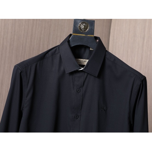 Replica Burberry Shirts Long Sleeved For Men #1267740 $40.00 USD for Wholesale