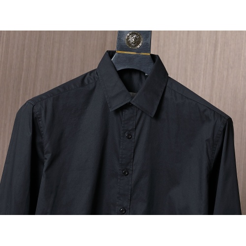 Replica Christian Dior Shirts Long Sleeved For Men #1267743 $38.00 USD for Wholesale