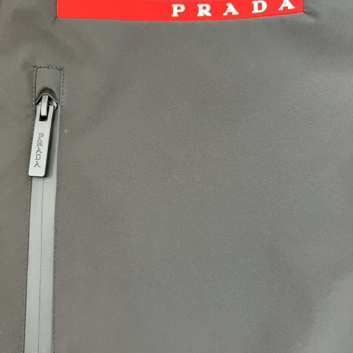 Replica Prada Down Feather Coat Long Sleeved For Men #1267745 $185.00 USD for Wholesale