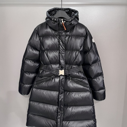 Wholesale Moncler Down Feather Coat Long Sleeved For Women #1267757 $235.00 USD, Wholesale Quality Replica Moncler Down Feather Coat