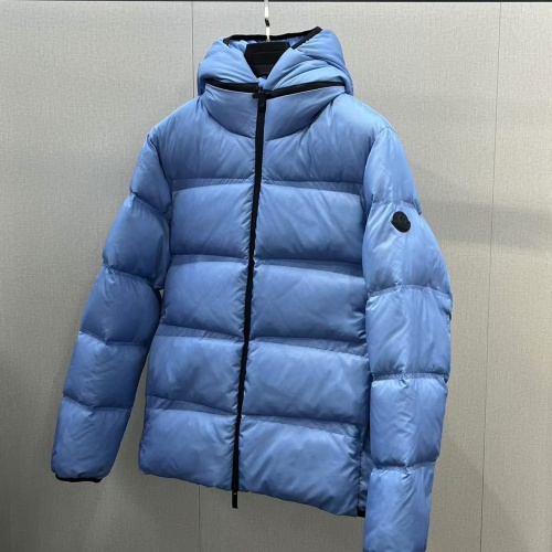 Wholesale Moncler Down Feather Coat Long Sleeved For Men #1267758 $172.00 USD, Wholesale Quality Replica Moncler Down Feather Coat