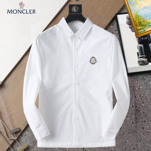 Wholesale Moncler Shirts Long Sleeved For Men #1267774 $40.00 USD, Wholesale Quality Replica Moncler Shirts