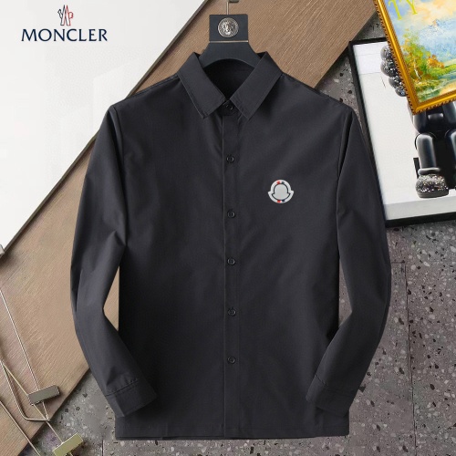 Wholesale Moncler Shirts Long Sleeved For Men #1267775 $40.00 USD, Wholesale Quality Replica Moncler Shirts