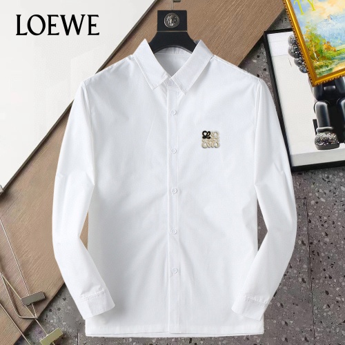 Wholesale LOEWE Shirts Long Sleeved For Men #1267776 $40.00 USD, Wholesale Quality Replica LOEWE Shirts