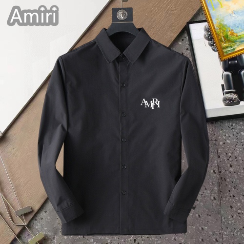 Wholesale Amiri Shirts Long Sleeved For Men #1267785 $40.00 USD, Wholesale Quality Replica Amiri Shirts