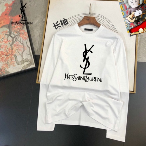 Wholesale Yves Saint Laurent YSL T-shirts Long Sleeved For Unisex #1267814 $34.00 USD, Wholesale Quality Replica Yves Saint Laurent YSL T-shirts