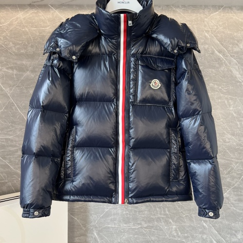 Wholesale Moncler Down Feather Coat Long Sleeved For Men #1267818 $160.00 USD, Wholesale Quality Replica Moncler Down Feather Coat