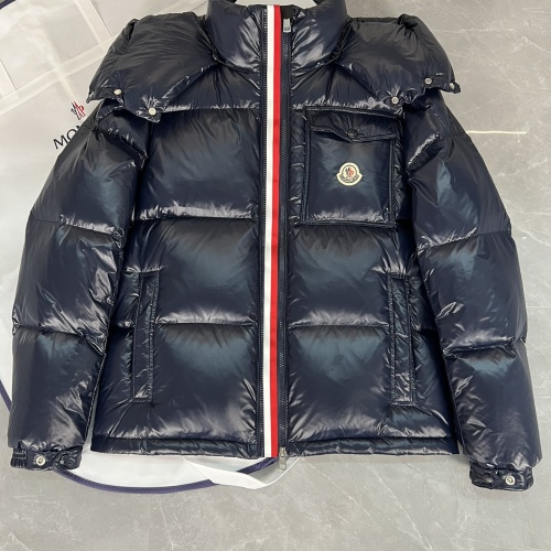 Replica Moncler Down Feather Coat Long Sleeved For Men #1267818 $160.00 USD for Wholesale