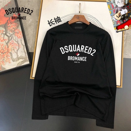 Wholesale Dsquared T-Shirts Long Sleeved For Unisex #1267820 $34.00 USD, Wholesale Quality Replica Dsquared T-Shirts