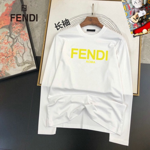 Wholesale Fendi T-Shirts Long Sleeved For Unisex #1267823 $34.00 USD, Wholesale Quality Replica Fendi T-Shirts