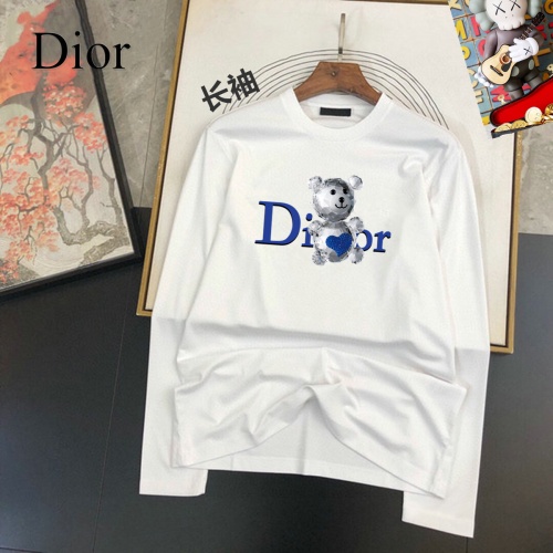 Wholesale Christian Dior T-Shirts Long Sleeved For Unisex #1267827 $34.00 USD, Wholesale Quality Replica Christian Dior T-Shirts