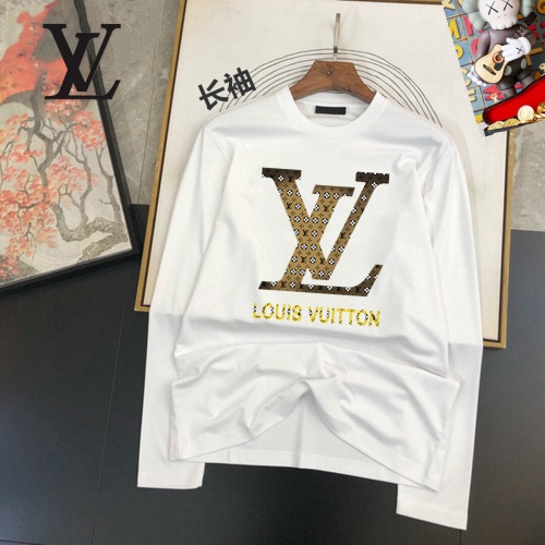 Wholesale Louis Vuitton LV T-Shirts Long Sleeved For Unisex #1267834 $34.00 USD, Wholesale Quality Replica Louis Vuitton LV T-Shirts