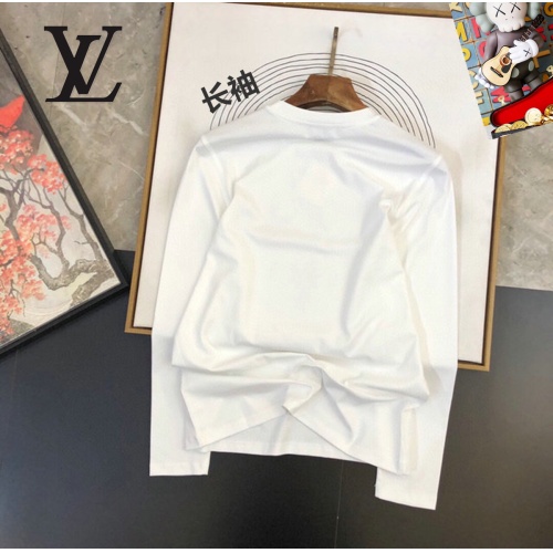 Replica Louis Vuitton LV T-Shirts Long Sleeved For Unisex #1267836 $34.00 USD for Wholesale