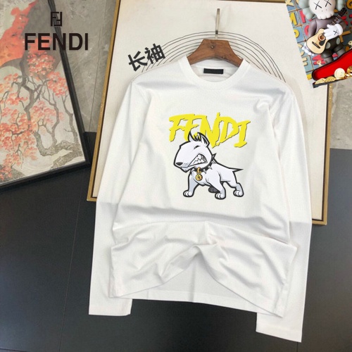 Wholesale Fendi T-Shirts Long Sleeved For Unisex #1267842 $34.00 USD, Wholesale Quality Replica Fendi T-Shirts