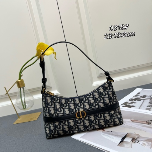 Wholesale Christian Dior AAA Quality Shoulder Bags For Women #1267858 $92.00 USD, Wholesale Quality Replica Christian Dior AAA Quality Shoulder Bags