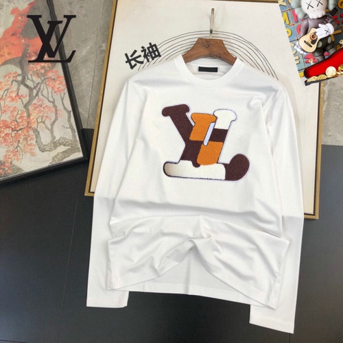 Wholesale Louis Vuitton LV T-Shirts Long Sleeved For Unisex #1267877 $34.00 USD, Wholesale Quality Replica Louis Vuitton LV T-Shirts