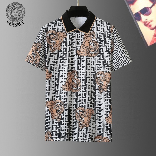 Wholesale Versace T-Shirts Short Sleeved For Men #1267890 $29.00 USD, Wholesale Quality Replica Versace T-Shirts