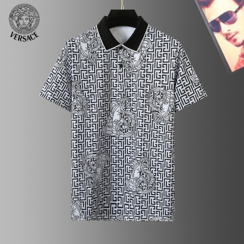 Wholesale Versace T-Shirts Short Sleeved For Men #1267891 $29.00 USD, Wholesale Quality Replica Versace T-Shirts