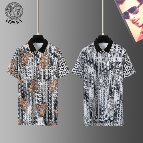 Replica Versace T-Shirts Short Sleeved For Men #1267891 $29.00 USD for Wholesale