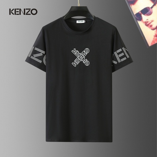 Wholesale Kenzo T-Shirts Short Sleeved For Men #1267898 $29.00 USD, Wholesale Quality Replica Kenzo T-Shirts