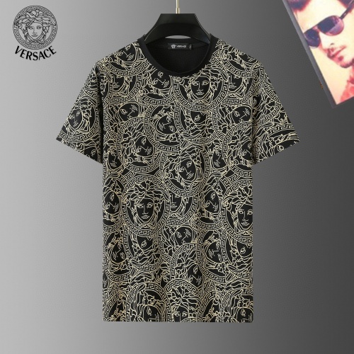 Wholesale Versace T-Shirts Short Sleeved For Men #1267908 $29.00 USD, Wholesale Quality Replica Versace T-Shirts